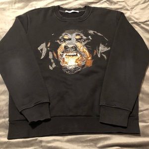 Givenchy Embroidered Rottweiler Sweatshirt XL